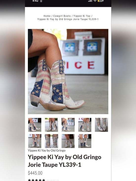 Old Gringo Shoes - Old Gringo Jorie Western Boots